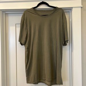 Lululemon Fundamental T Green XXL
